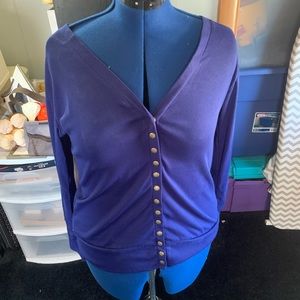 Blue light weight cardigan